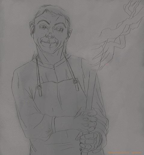 Rough drawing